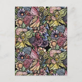 Fairy Garden Gardens Flower Gardens Fairies Postkarte (Vorderseite)