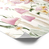 Fairy Garden Geburtstag Willkommen Poster (Ecke)