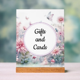 Fairy Garden Geschenke und Karten Acrylschild