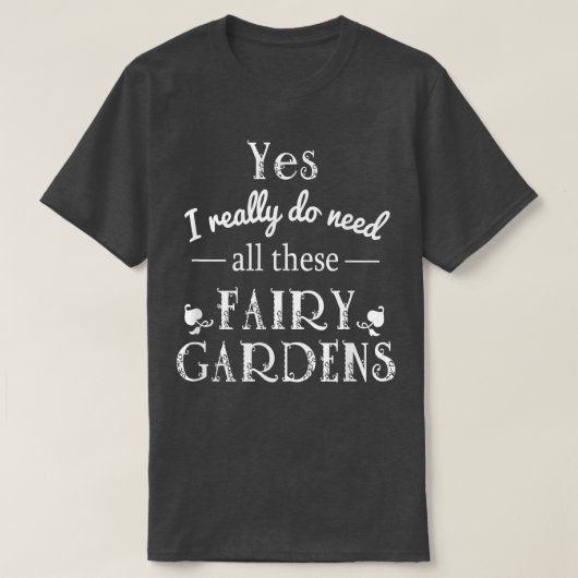 Fairy Garden Lover T-Shirt (Design vorne)