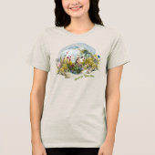 Fairy Garden Magic Tri-Blend Shirt (Vorderseite)