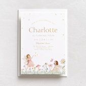 Fairy Garden Party Geburtstag Einladung