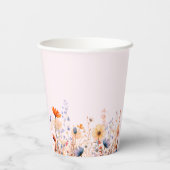 Fairy Garden Pastel Magic Geburtstag Pappbecher (Rückseite)