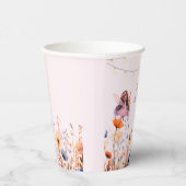 Fairy Garden Pastel Magic Geburtstag Pappbecher (Rechts)