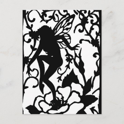 Fairy Garden Postkarte (Vorderseite)