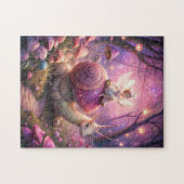 Fairy Garden Snail Puzzle (Horizontal)
