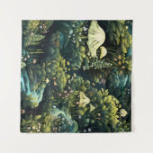 Fairy Garden Tapestry Wandteppich (Vorderseite (Horizontal))
