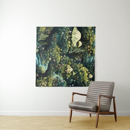 Fairy Garden Tapestry Wandteppich (Beispiel (Horizontal))