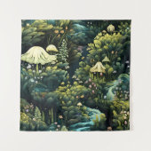 Fairy Garden Tapestry Wandteppich (Vorderseite)