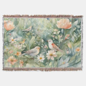 Fairy Garden Throw Blanket Decke (Vorderseite)