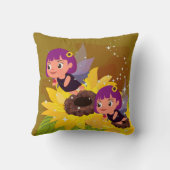 Fairy Garden Throw Kissen (Rückseite)