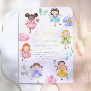Fairy Garden Watercolor Giro del Malcantone Folieneinladung
