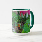 Fairy Garden Willkommen 15oz. Tasse (VorderseiteRechts)