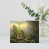 Fairy Gazebo Fantasy Art Postkarte (Stehend Vorderseite)