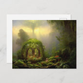 Fairy Gazebo Fantasy Art Postkarte (Vorne/Hinten)