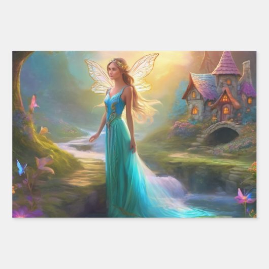 Fairy Geschenkpapier Set (Vorderseite 2)