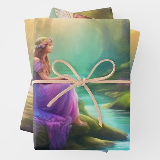 Fairy Geschenkpapier Set (Beispiel)