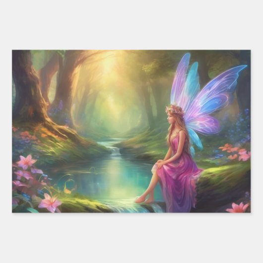 Fairy Geschenkpapier Set (Vorderseite 3)