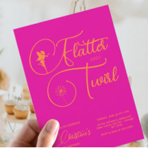 Fairy Girl Birthday Minimalistisch Simple Modern