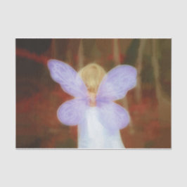 Fairy Girl Fall Woodland Forest Decoupage Seidenpapier