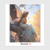 Fairy Girl Fantasy Art Aufkleber (Blatt)