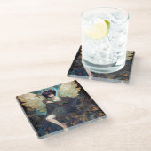 Fairy Girl Fantasy Art Glasuntersetzer (Schrägansicht)