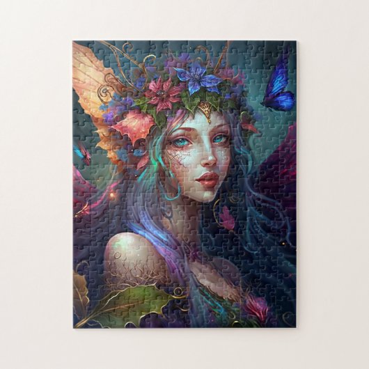 Fairy Girl Fantasy Art Jigsaw Puzzle (Vertikal)