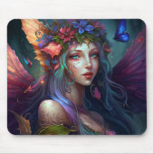 Fairy Girl Fantasy Art Mouse Pad Mousepad (Vorne)