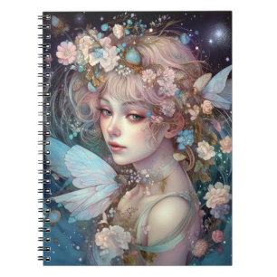 Fairy Girl Fantasy Art Notizblock