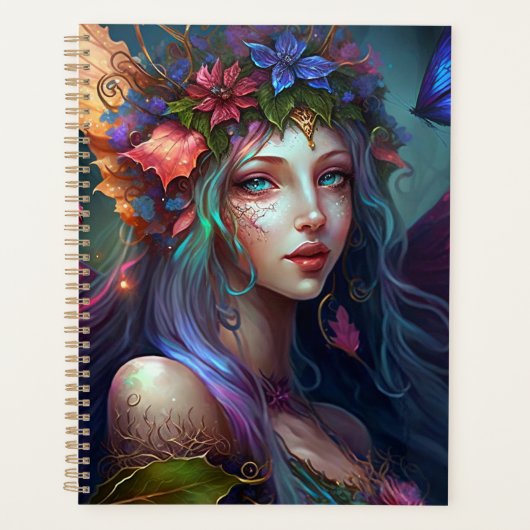 Fairy Girl Fantasy Art Planner Planer (Vorderseite)