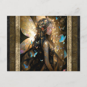 Fairy Girl Fantasy Art Postkarte