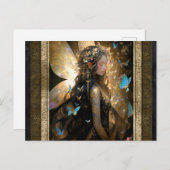 Fairy Girl Fantasy Art Postkarte (Vorne/Hinten)