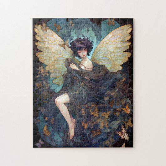 Fairy Girl Fantasy Art Puzzle (Vertikal)