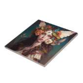 Fairy Girl Fantasy Keramik Tile Fliese (Seite)