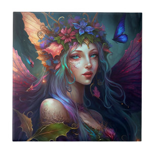Fairy Girl Fantasy Keramik Tile Fliese