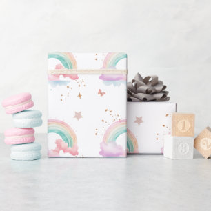 Fairy Girl Rainbow Magic Teapot Geburtstag Geschenkpapier