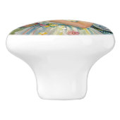 Fairy Girl with Cupcake| Fairytale Keramikknauf (Seitenansicht)