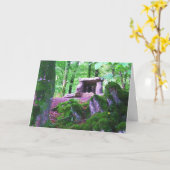 Fairy Glen Card Karte (Gelbe Blume)