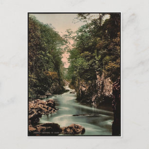Fairy Glen I, Bettws-y-Coed (d. h. Betws), Wales Postkarte