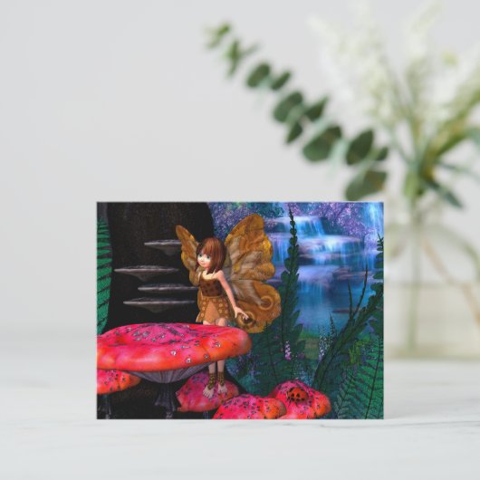 Fairy Glen Postkarte (Stehend Vorderseite)
