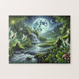Fairy Glen Puzzle, Ätherische Feen Irische Szene Puzzle