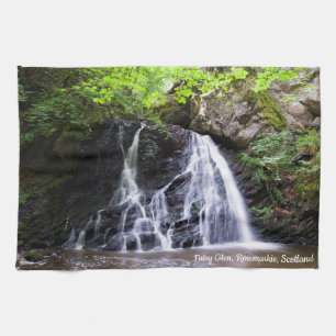 Fairy Glen Wasserfall Küche Teetuch Geschirrtuch