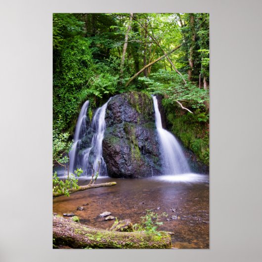 Fairy Glen Wasserfall, Rosemarkie, Schottland Post Poster (Vorne)