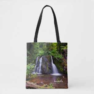 Fairy Glen Wasserfall, Rosemarkie Tragetasche Tasche