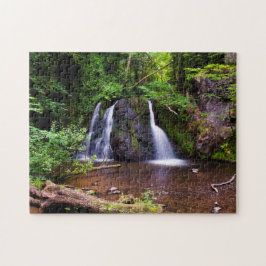 Fairy Glen Waterfall, Rosemarkie Jigsaw Puzzle