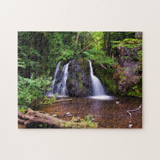 Fairy Glen Waterfall, Rosemarkie Jigsaw Puzzle (Horizontal)