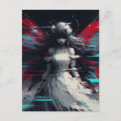 Fairy Glitch Postkarte (Vorderseite)