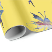 Fairy Glossy Wrapping Paper, 30 in x 2 ft Geschenkpapier (Rolleneckpunkt)