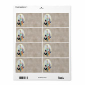 Fairy Godmutter Avery Label (Vorne)