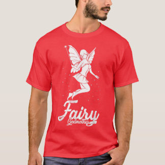 Fairy Godmutter Blume Magical Wand Fantasy T-Shirt